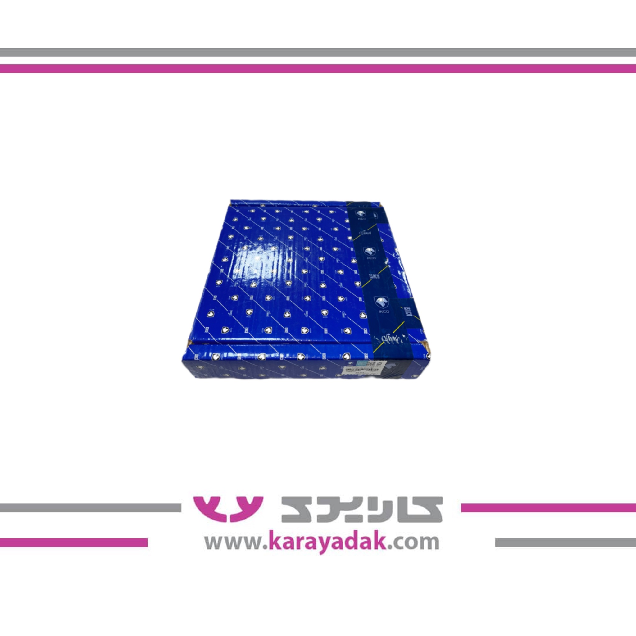 دیسک و صفحه پری دمپر(چهارفنردوبل) پژو 405 (موتورXU7-EF7-گیربکسBE)ایساکو 