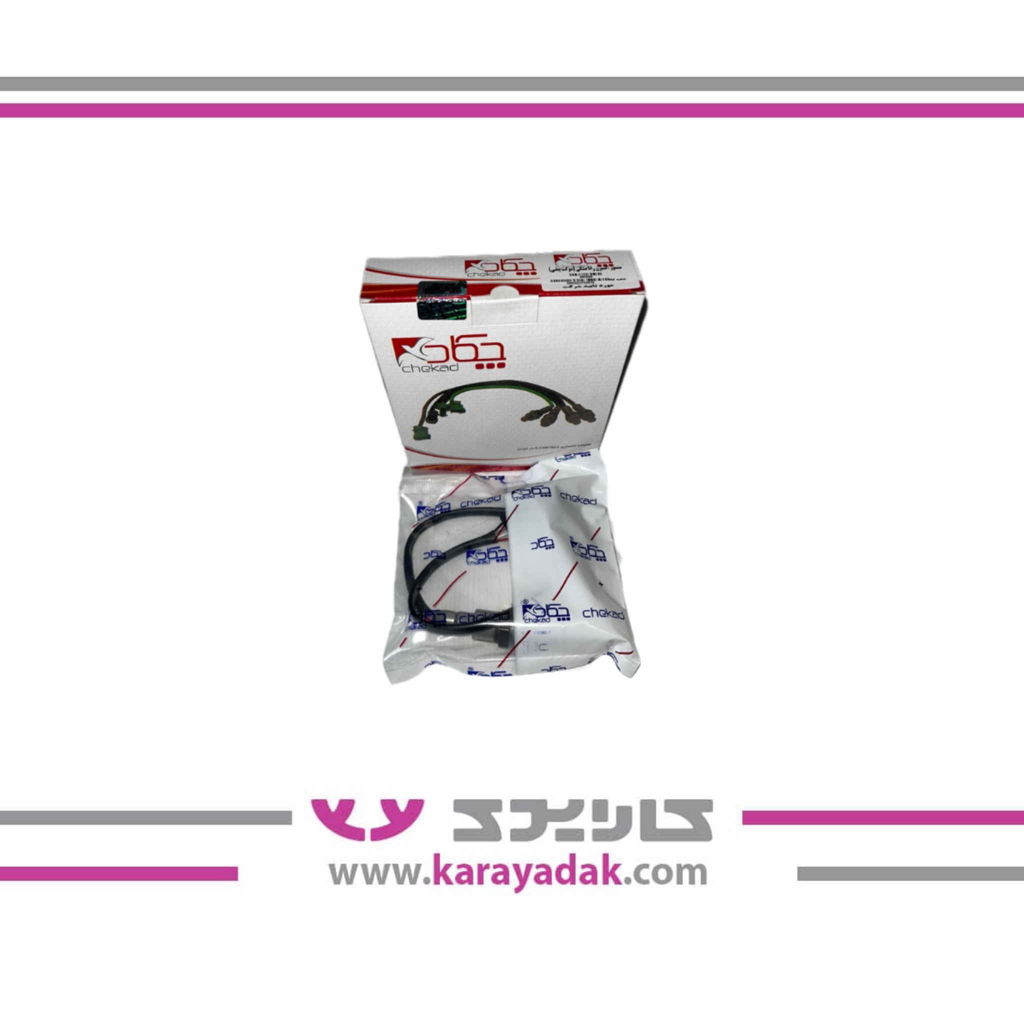 سنسور اکسیژن پژو 206 و رانا مشکی (m17 سوکت بیضی ) چکاد