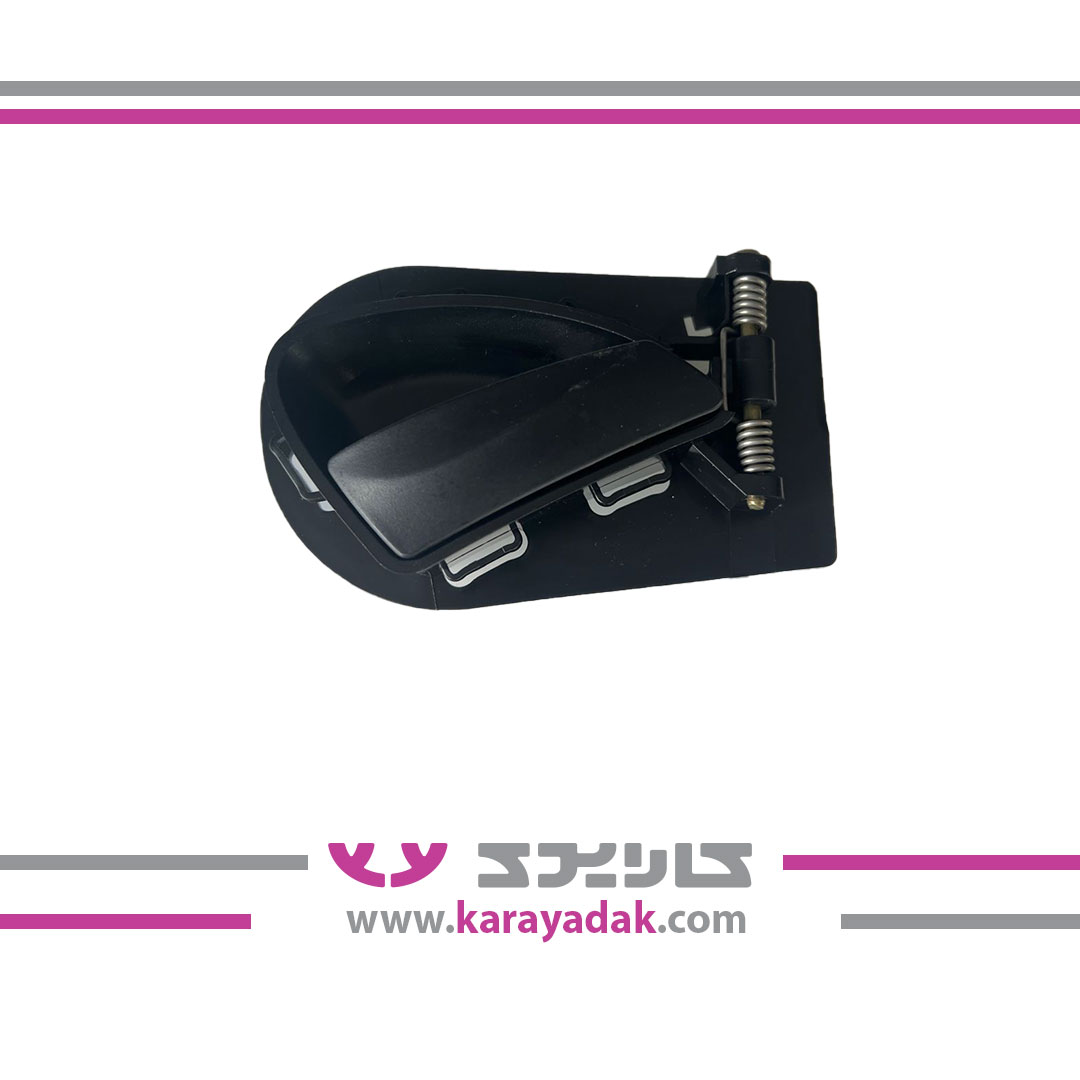 مجموعه دستگیره در بازکن داخلی در چپ رانا(خاکستری زغالی) ایساکو 