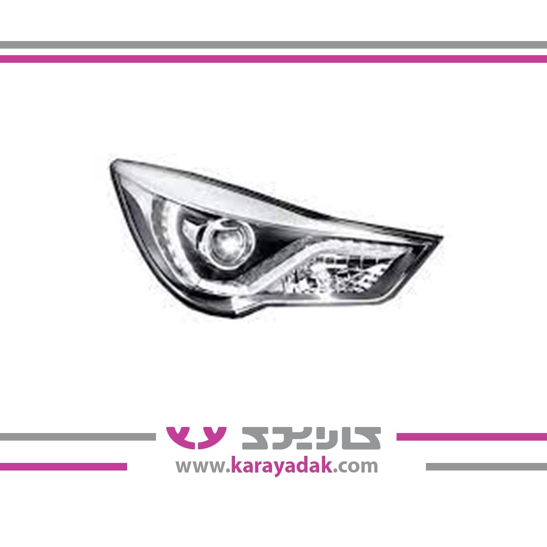 چراغ جلو راست - باموتور و با لامپ -هایما S5 ایساکو 
