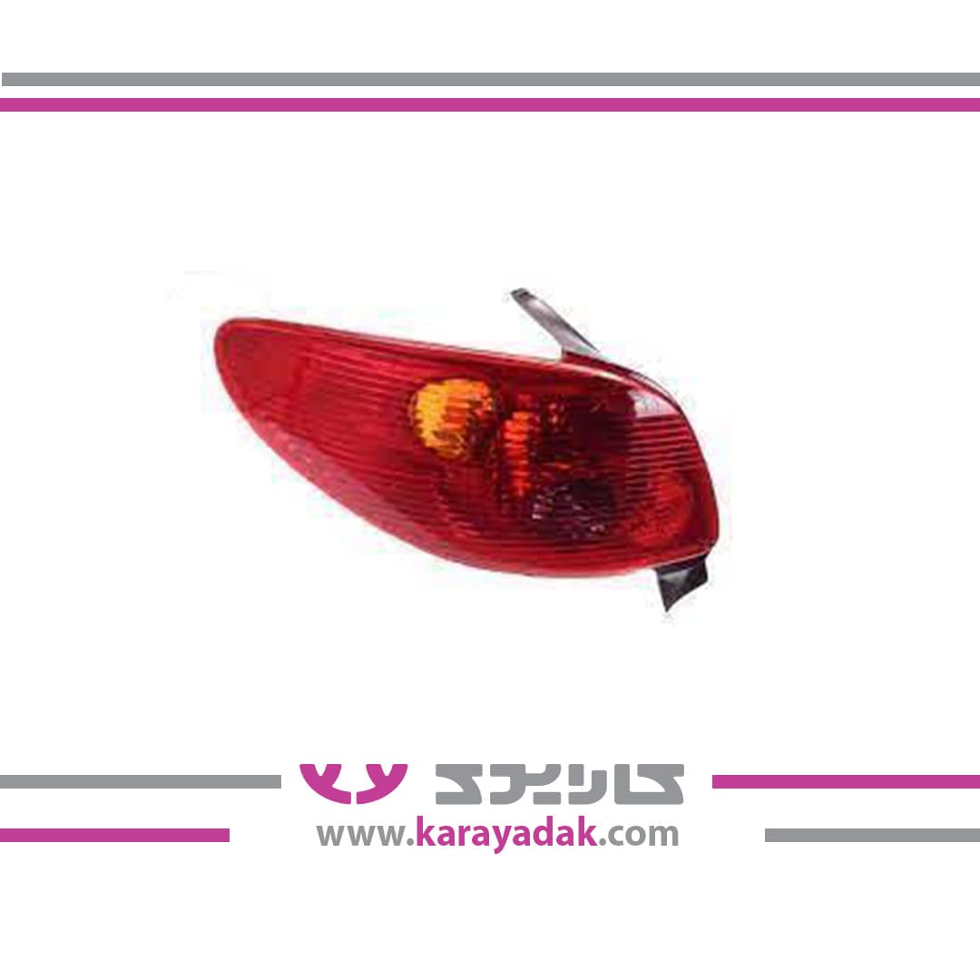 چراغ خطر عقب چپ 206 هاچ بک جدید جمع ساز