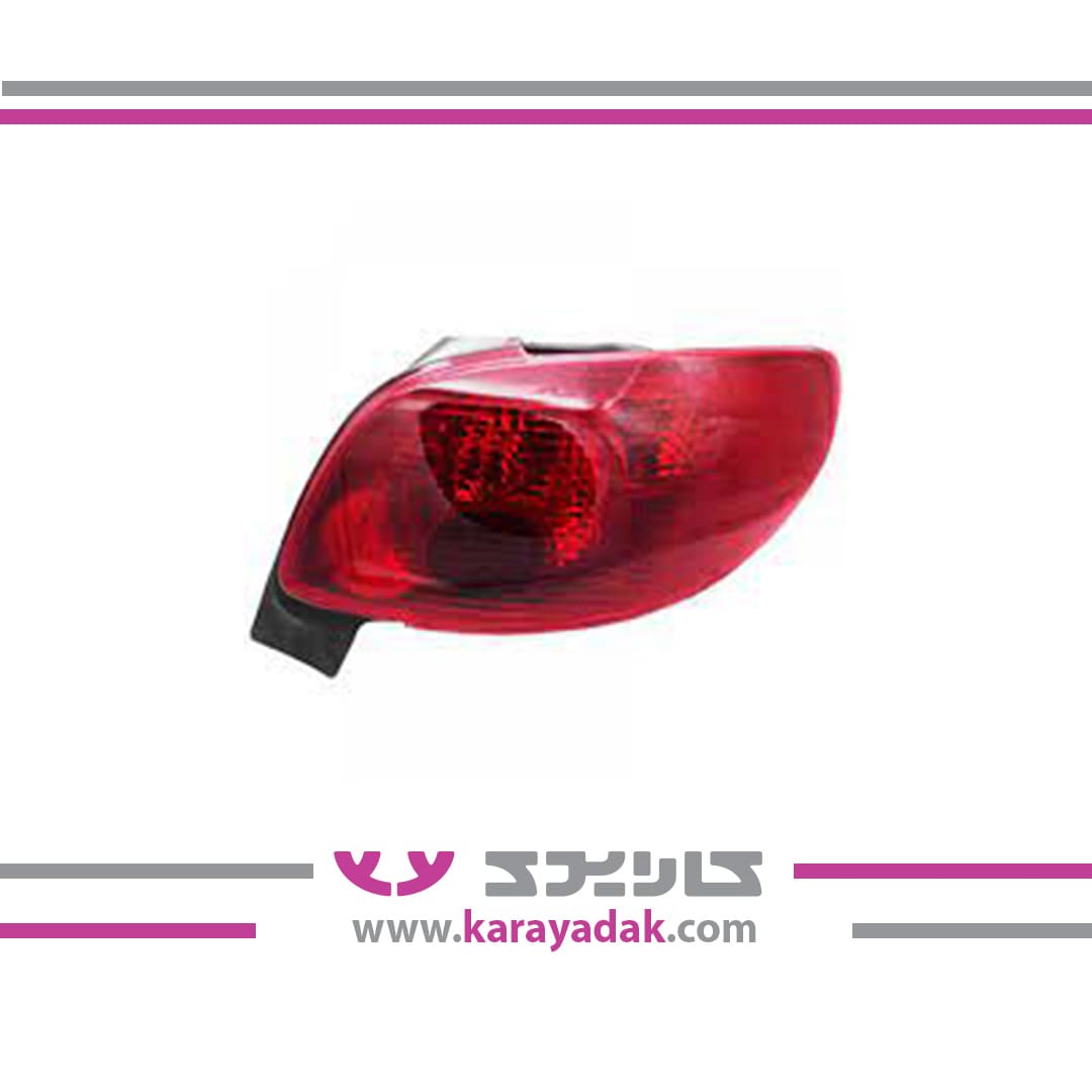 چراغ خطر عقب راست 206 جدید 206 SD  جمع ساز