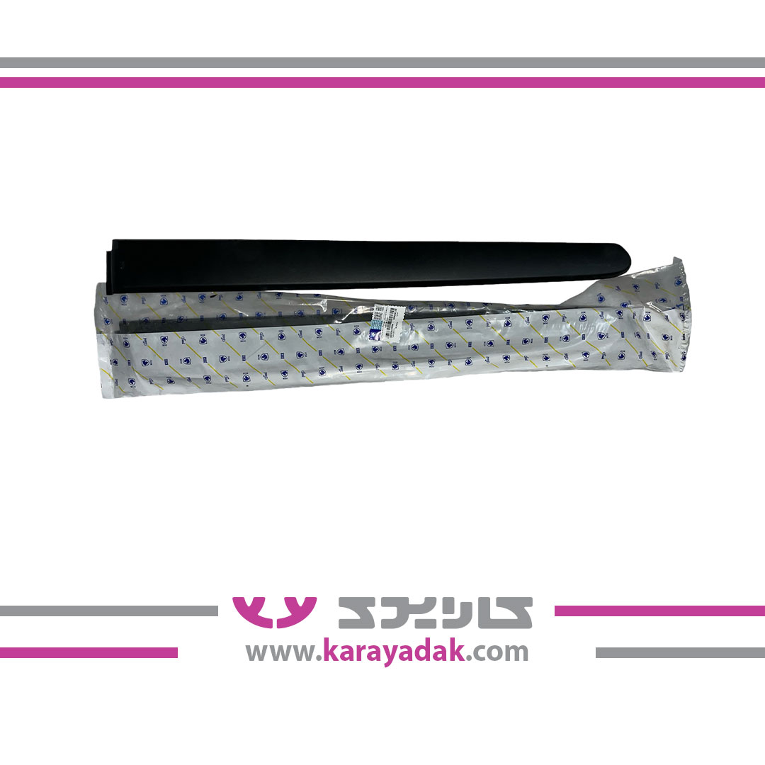 مجموعه زه پلاستیکی روی درعقب راست-مشکی ایساکو 