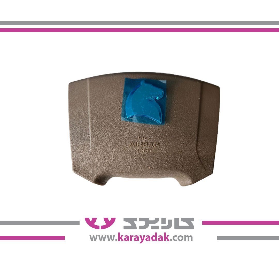 قاب ایربگ چپ سمند بژ تیره