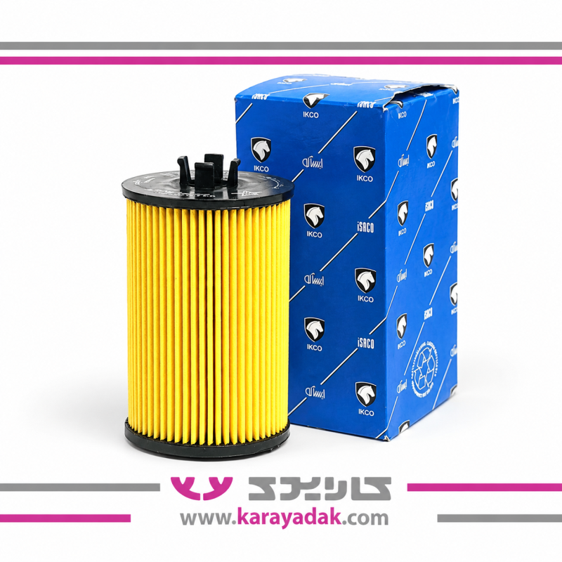 فیلتر روغن موتور EF7 با اورینگ (طرح BPS) ایساکو 